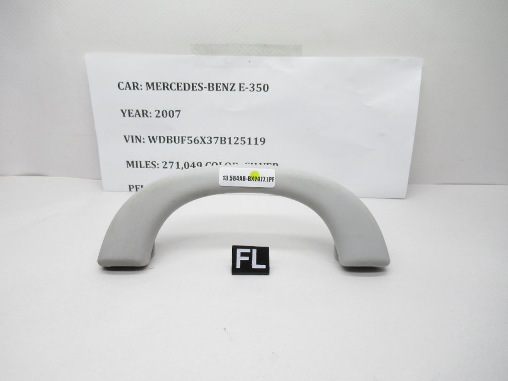 03-09 Mercedes-Benz E350 Interior Ceiling Roof Handle FL A2118100051 OEM