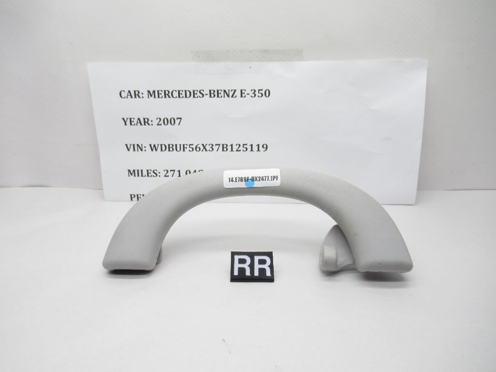 03-09 Mercedes-Benz E350 Interior Ceiling Roof Handle RR A2118100051 OEM