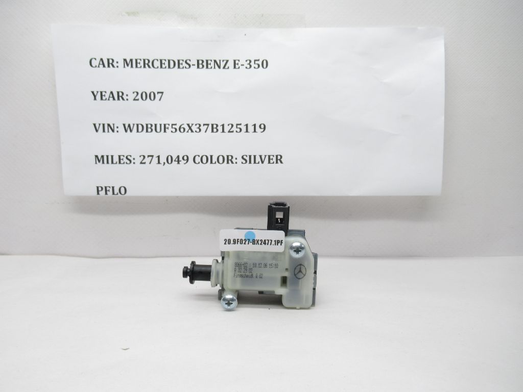 Have one to sell? Sell now 03-09 Mercedes Benz E-350 Class Rear Headrest Folding Actuator A322902 OEM