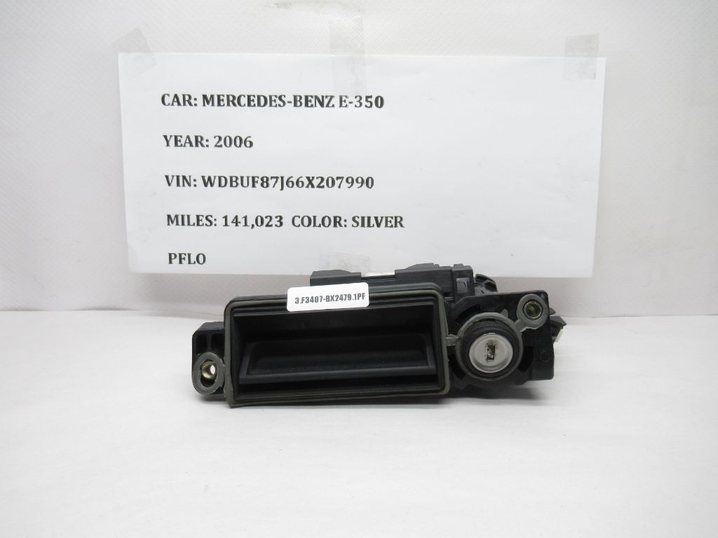 03-09 Mercedes Benz E Class Trunk Lid Lock Latch Handle A2037500893 OEM