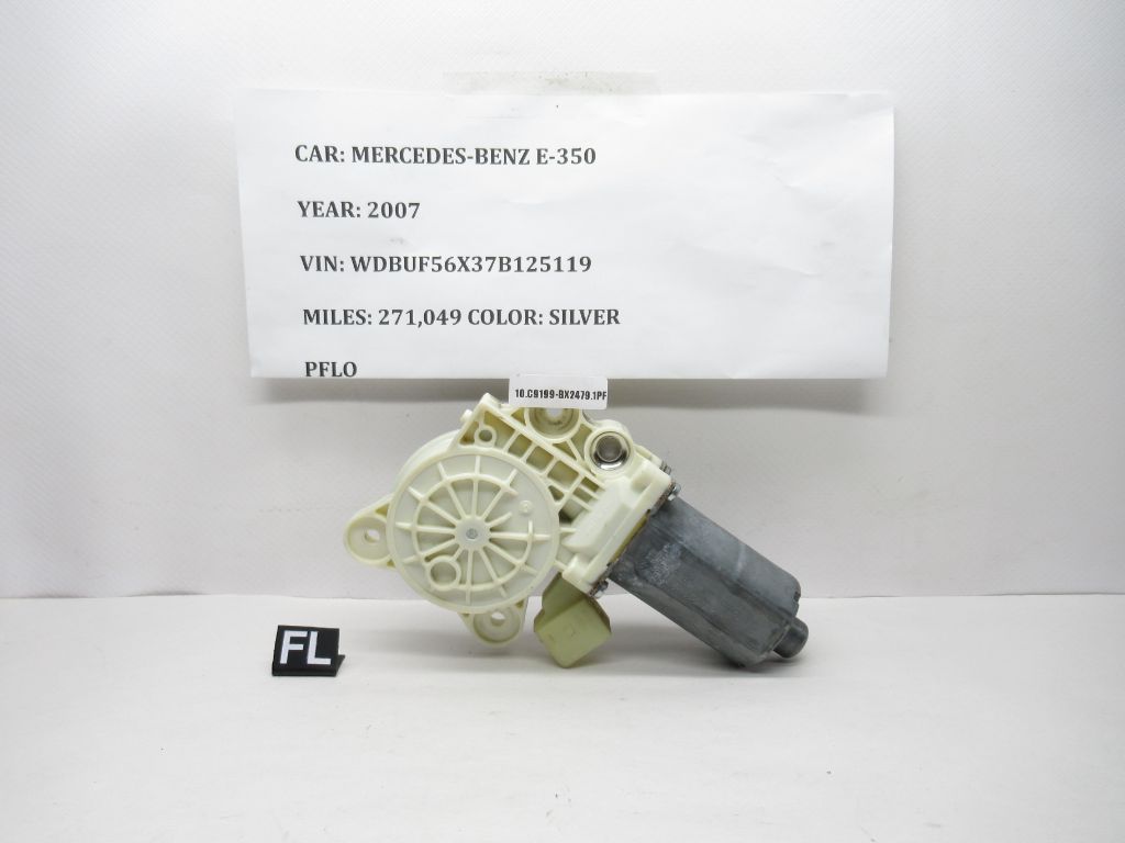 03-09 Mercedes Benz E Class Front Left Window Motor 0130821970 OEM