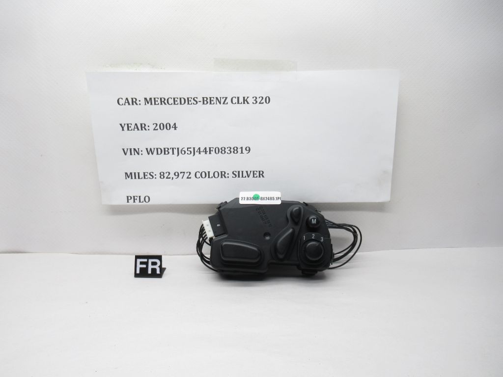 2003-2004 CLK320 Mercedes-Benz CLK320 FR RH Seat Control Switch 2098202610 OEM