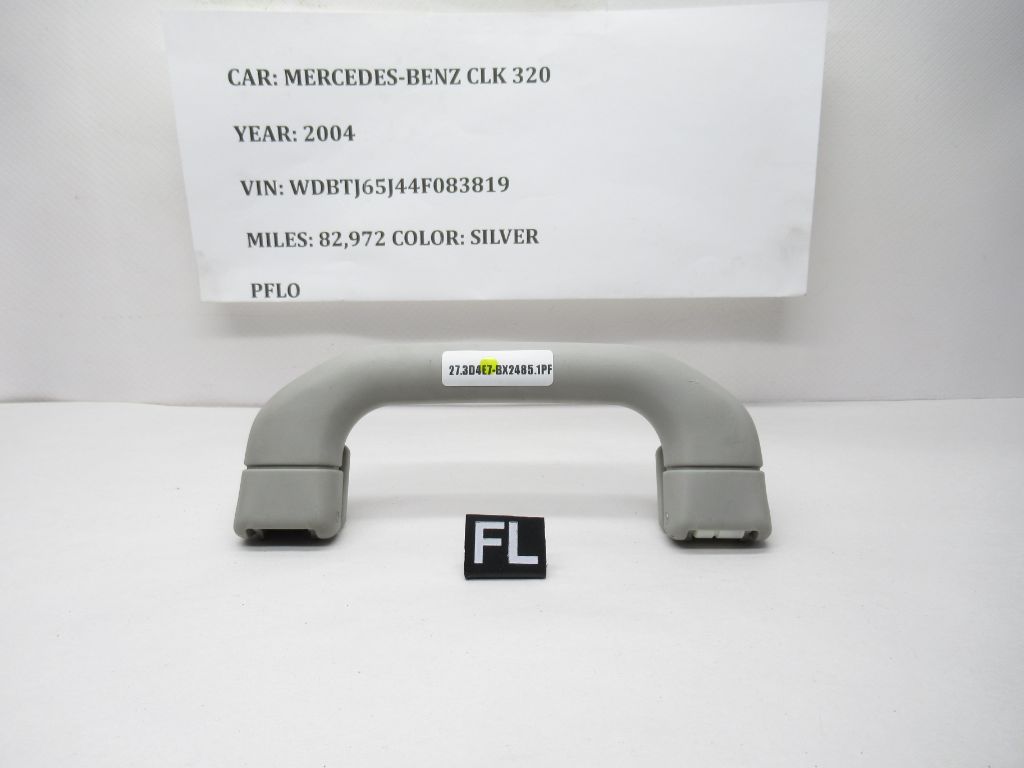 03-04 Mercedes-Benz CLK320 Interior Front Left Roof Grab Handle A2038100451 OEM