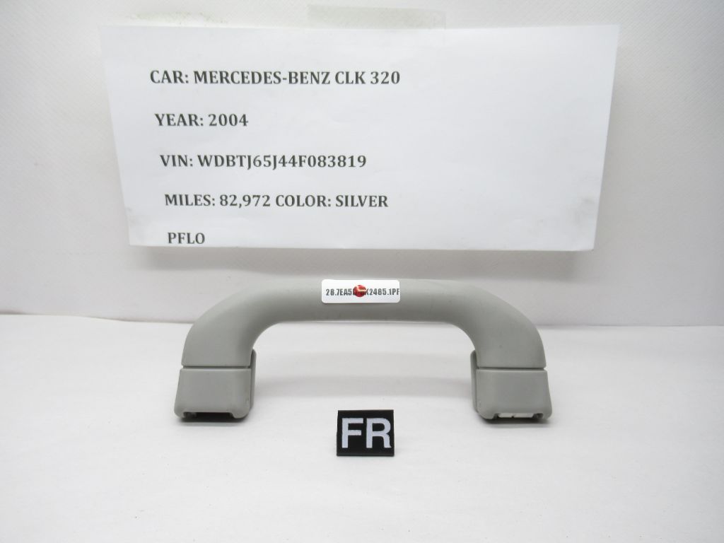 03-04 Mercedes-Benz CLK320 Interior Front Right Roof Grab Handle A2038100451 OEM