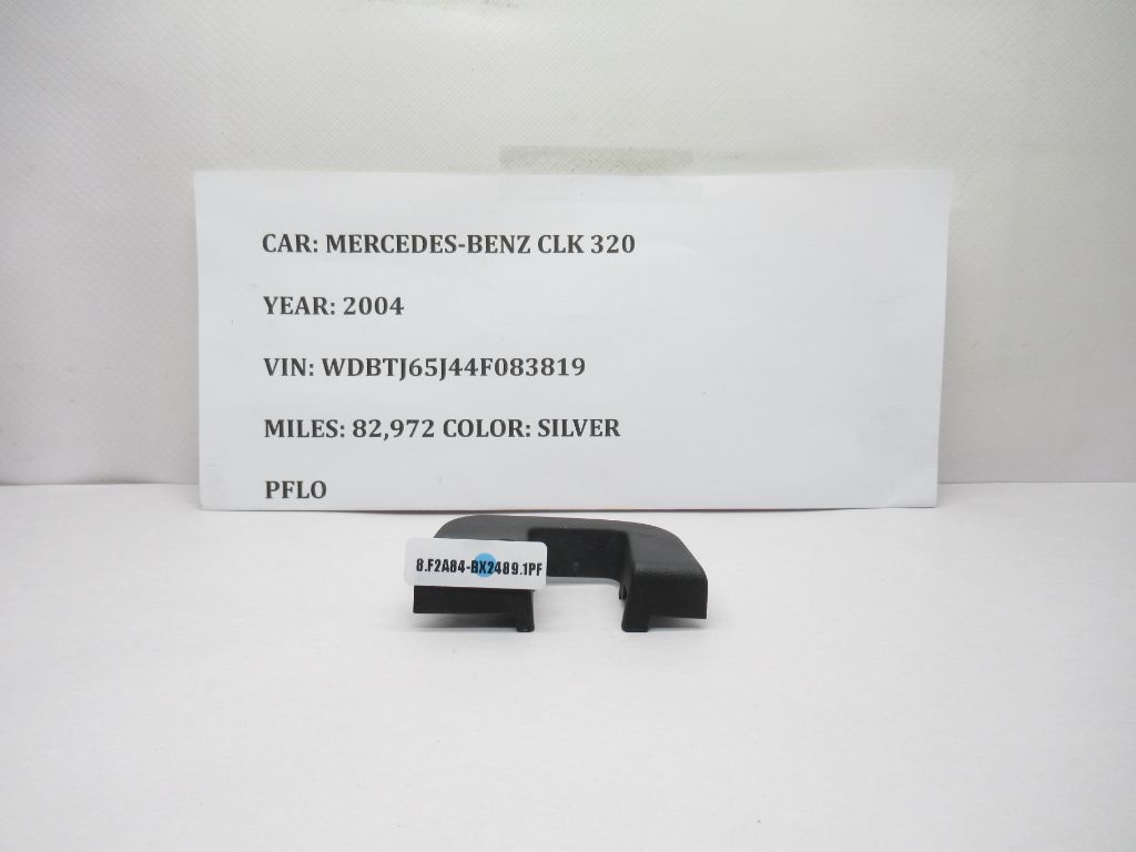 03-04 Mercedes CLK 320 Right Door Latch Surround Trim A2037230224 OEM