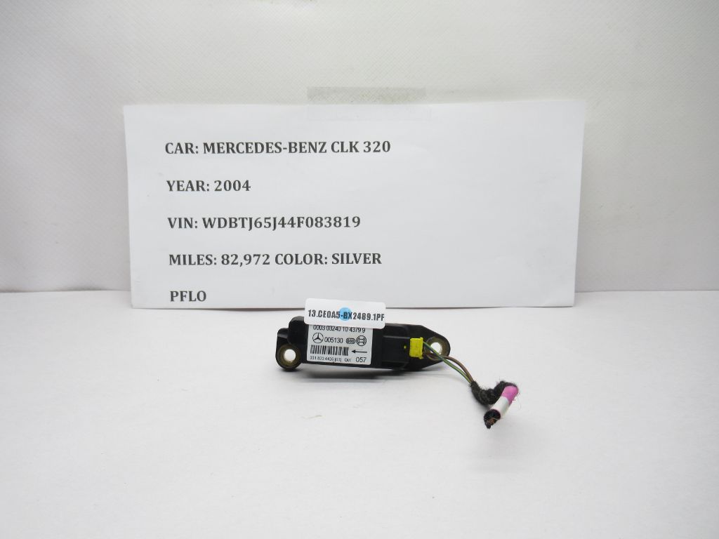 2003-2004 Mercedes CLK320 Impact Sensor 0018204426 OEM
