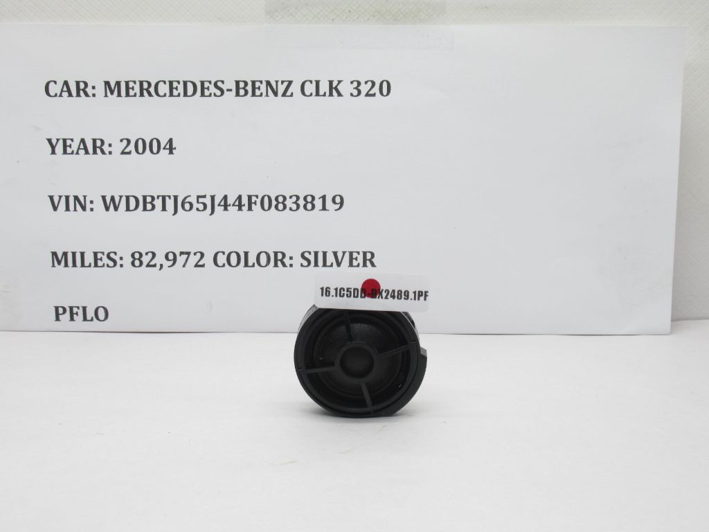 2003-2004 Mercedes CLK Class Door Speaker Tweeter A Pillar 2038200102 OEM