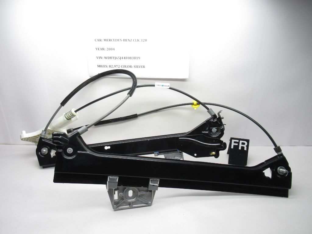 2003-2005 Mercedes-Benz CLK 320 Front Right Window Regulator 990 973 XXX OEM