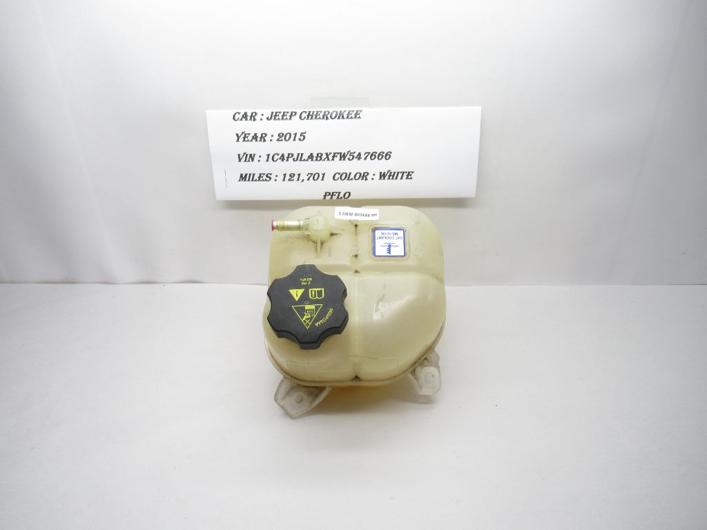 2014-2018 JEEP CHEROKEE Coolant Recovery Bottle Reservoir 68102155AD OEM