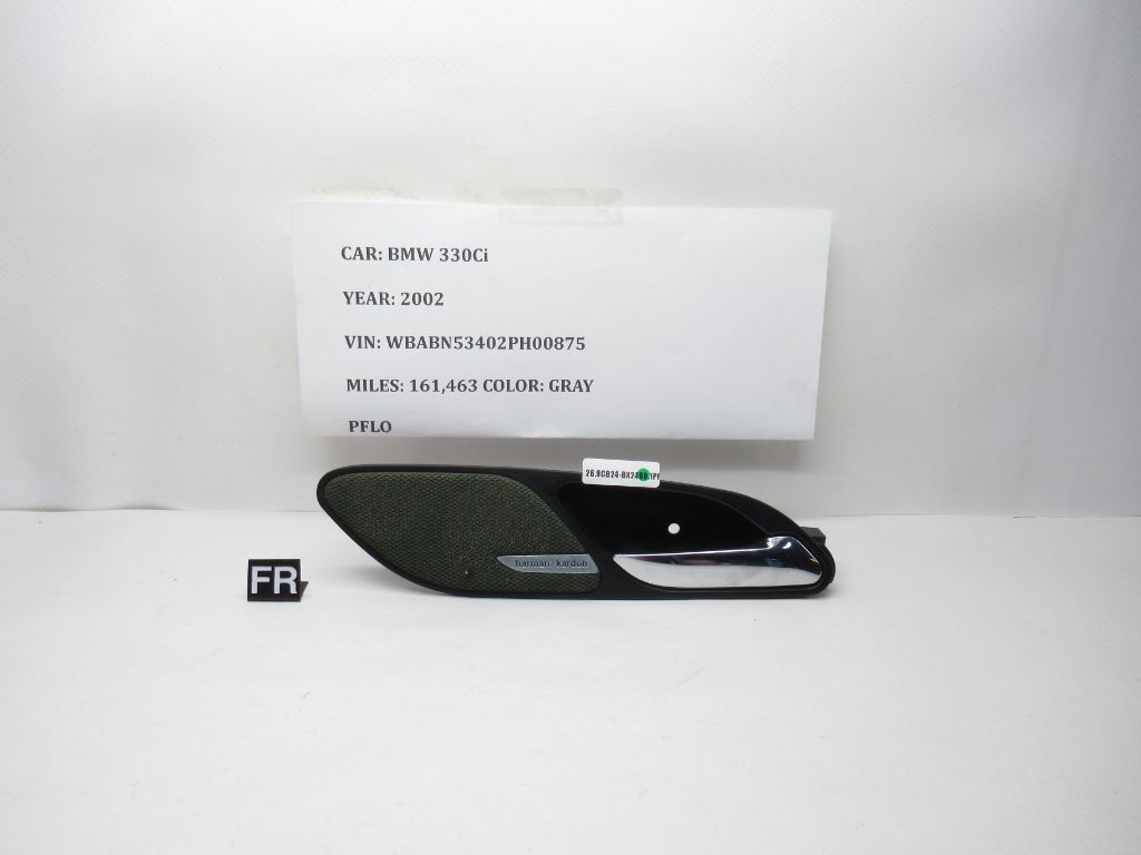 01-06 BMW 330Ci Front Right Door Handle Speaker Cover 8222706.A OEM