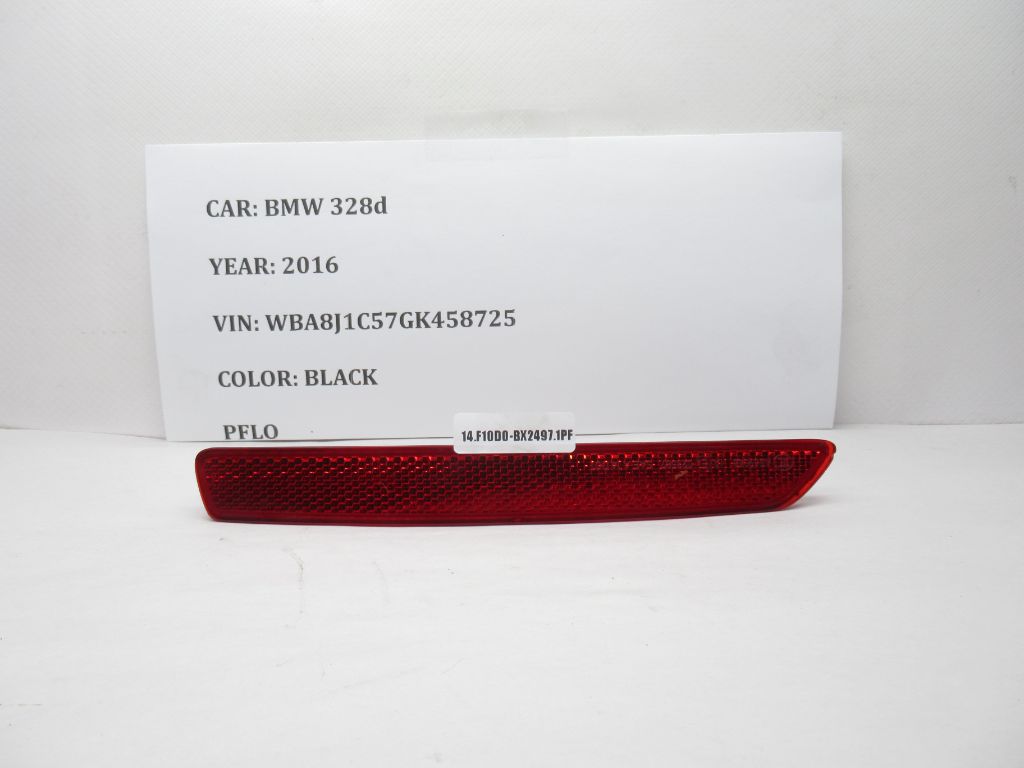 2012-2018 BMW 328D Rear Right Bumper Reflector 7400208 OEM