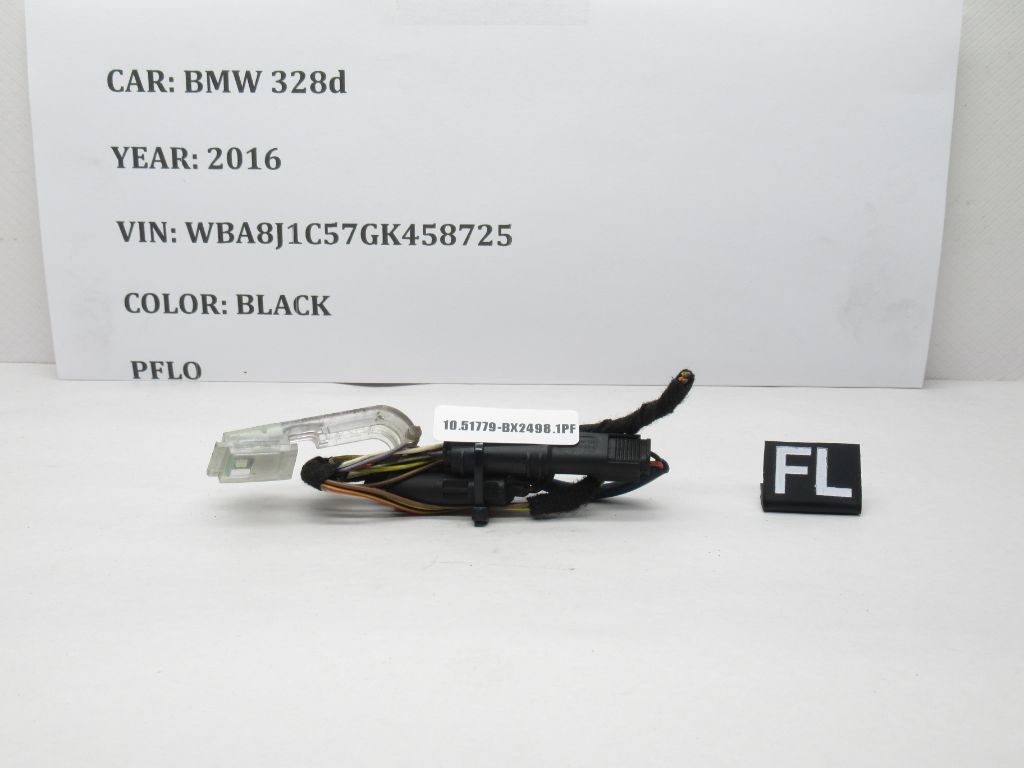 2013-2018 BMW 328d Front Left Exterior Door Handle Light 7277447 OEM