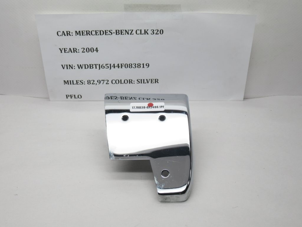 2003-2006 Mercedes-Benz CLK320 Door Chrome Metal Edge Trim A2098850553 OEM