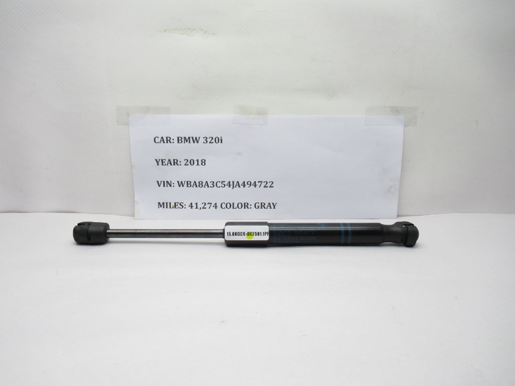 2012-2018 BMW 320i Hood Bonnet Hinge Strut Shock 51237239233-06 OEM