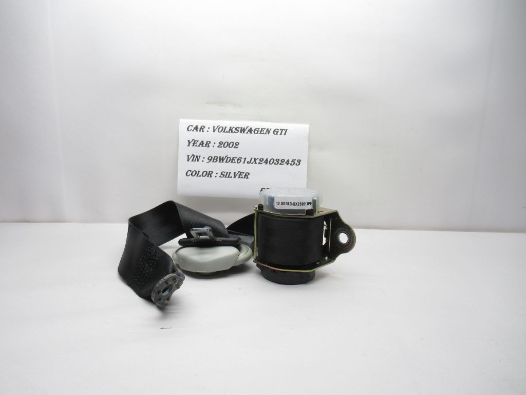 2000-2005 Volkswagen Golf GTI Rear Left Seat Belt 1J6857805F OEM