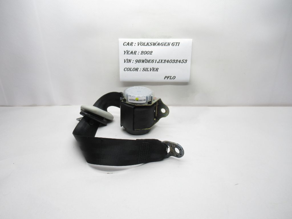 2000-2005 Volkswagen Golf GTI Rear Right Seat Belt 1J6857806F OEM