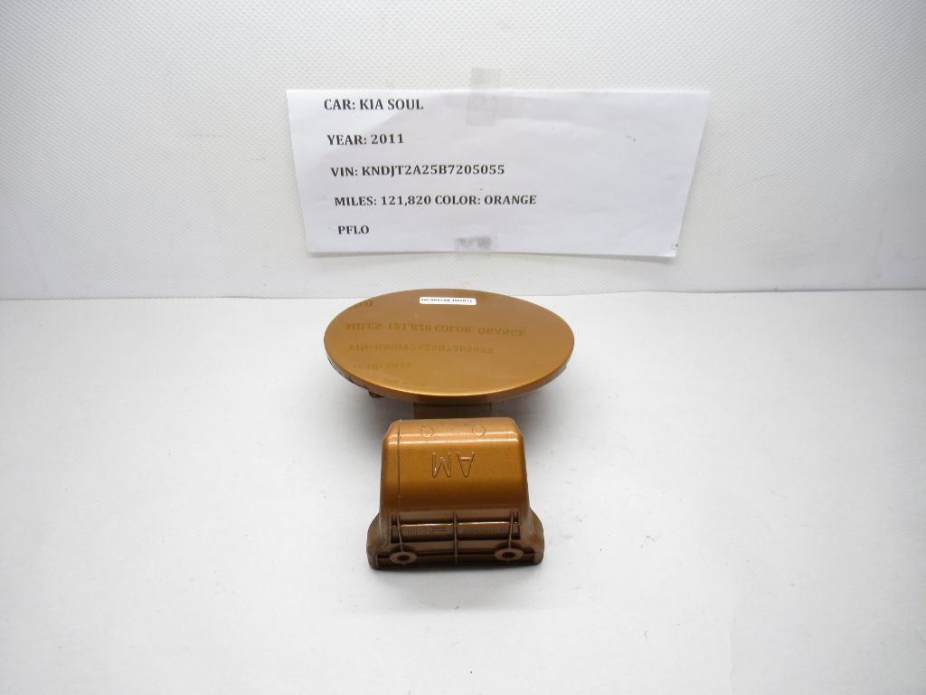 2010-2011 Kia Soul Fuel Fill Gas Door Lid Orange Pearl 69510-2K000 OEM