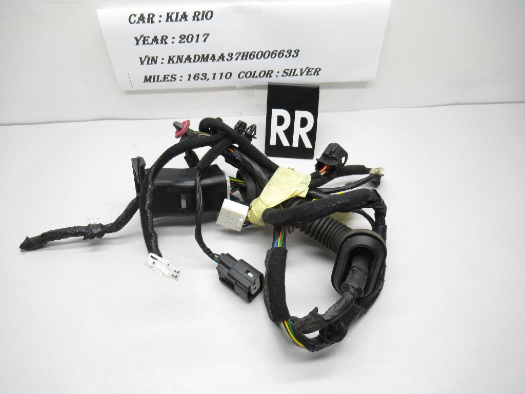 2016-2017 Kia Rio Passenger Rear Door Wiring Harness 91661-1W021-R OEM