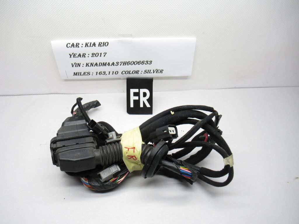 2016-2017 Kia Rio Passenger Front Door Wiring Harness 91613-1W440 OEM