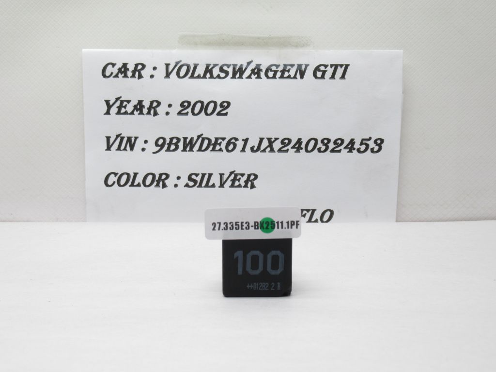 00-03 Volkswagen Golf GTI Jetta 100 Multi Use Relay 7M0951253A OEM