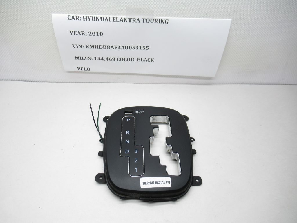 2009-2012 Hyundai Elantra Touring Center Console Trim 846512H750 OEM