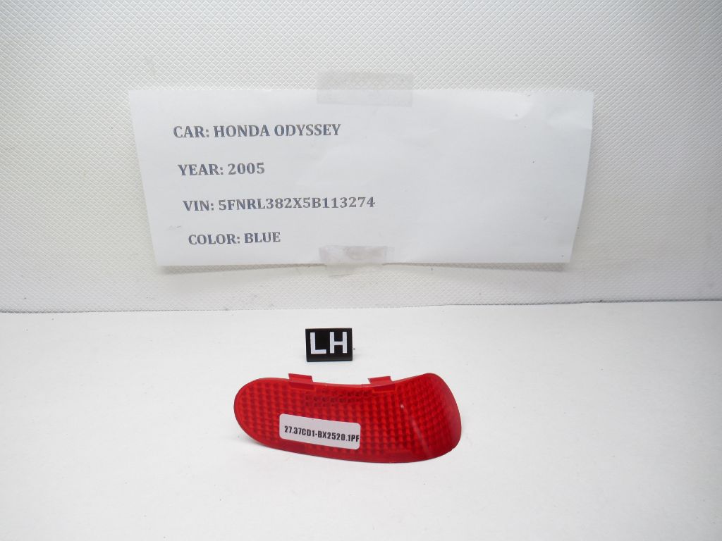 05-10 Honda Odyssey Bumper LH Reflector 33555-TK8-A01 OEM