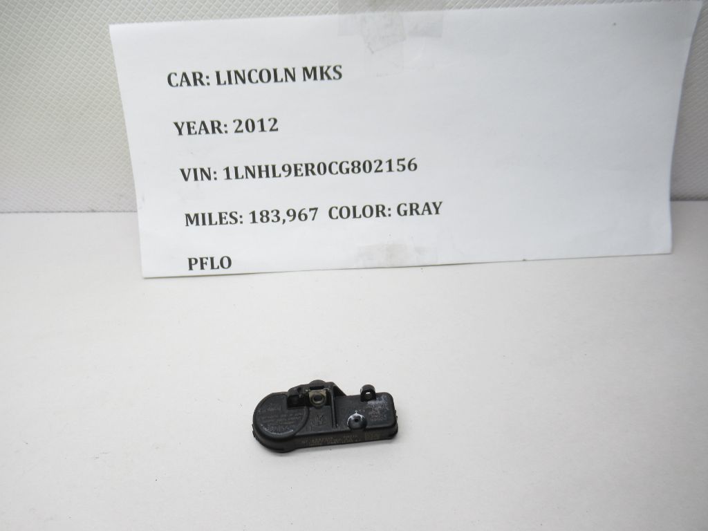 09-16 Lincoln MKS TPMS Tire Pressure Monitoring System Sensor DE8T-1A180-AA OEM