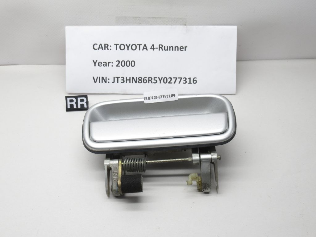 1996-2002 Toyota 4runner Rear Right Exterior Door Handle 129.TO1598 OEM