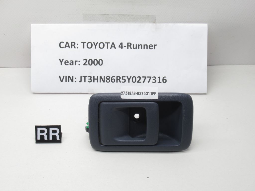 1996-2002 Toyota 4Runner Rear Right Interior Door Handle 69205-10070 OEM