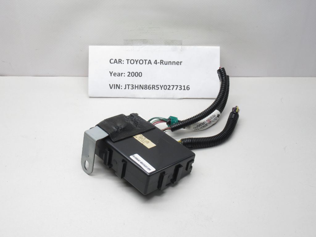 00-01 Toyota 4Runner VIP Security System Control Module 08190-35810 OEM