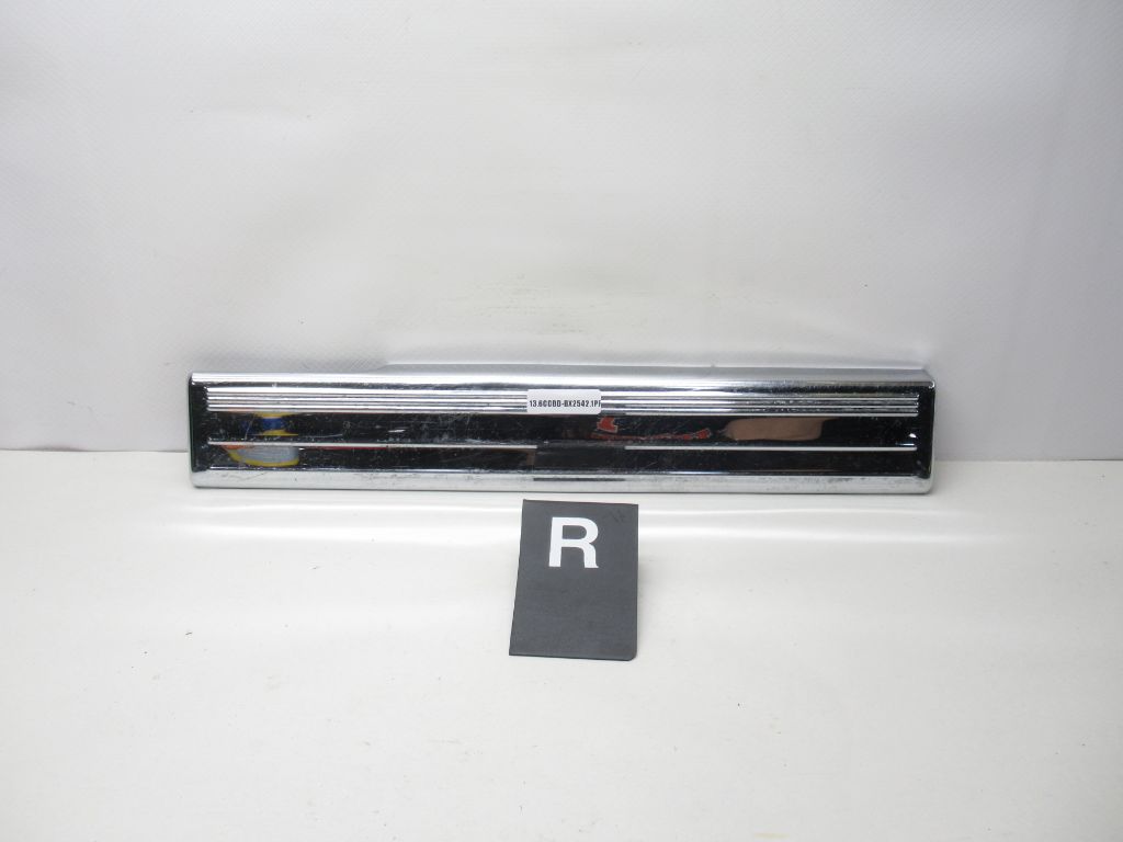 03-06 Mercedes W220 Door Step Scuff Plate Sill Trim Rear Right A2206806035 OEM