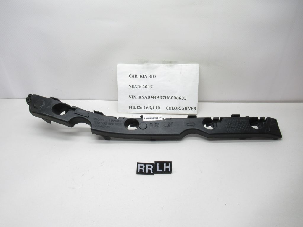 2012 - 2017 Kia Rio Rear Left Bumper Bracket Retainer 86613-1W000 OEM