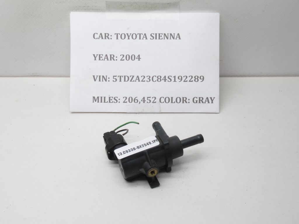 2004 - 2010 TOYOTA SIENNA Vapor Canister Purge Valve Solenoid 90910-12259 OEM