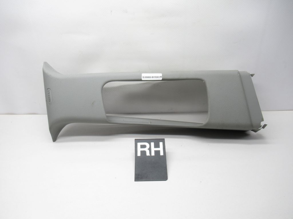 02-08 Jaguar X-Type Right Hand Center B Pillar Trim Panel  1X43-F24582AGW OEM