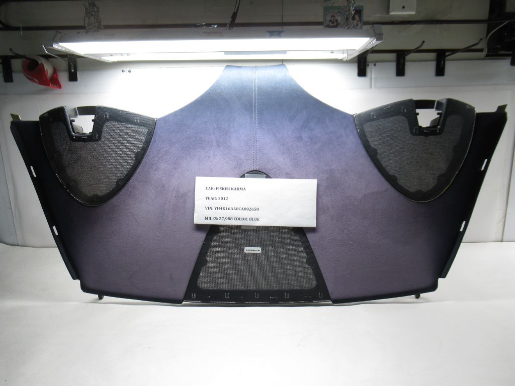 11-12 FISKER KARMA Rear Interior Deck Trim Cover Panel C1311443030KA OEM