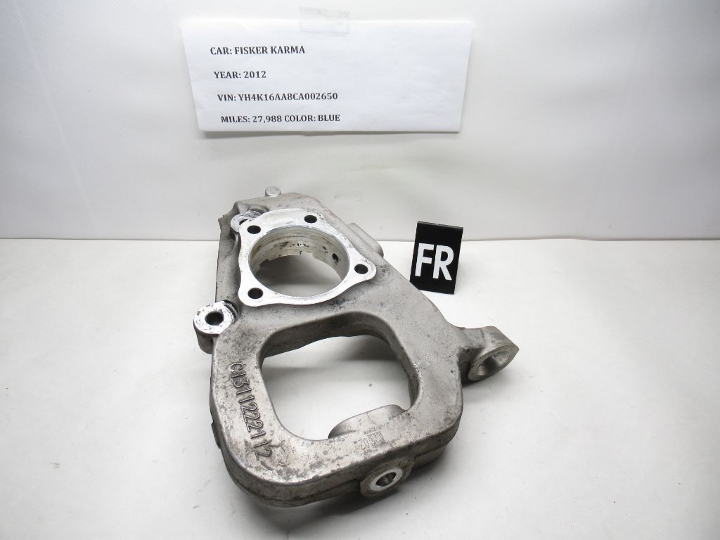 2012 Fisker Karma Front Right Passenger Spindle Knuckle Hub C1311222112 OEM