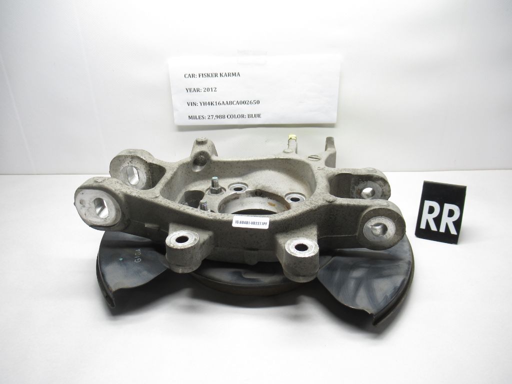 2012 Fisker Karma Rear Right Passenger Spindle Knuckle Hub C1311232112 OEM