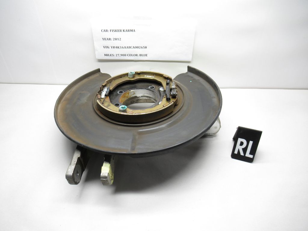 11-12 Fisker Karma Rear Left Driver Spindle Knuckle Hub C1311232111 OEM