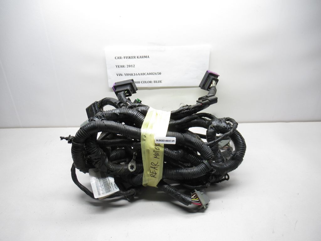 2012 Fisker Karma Rear Trunk Body Wire Wiring Harness C131196101003 OEM