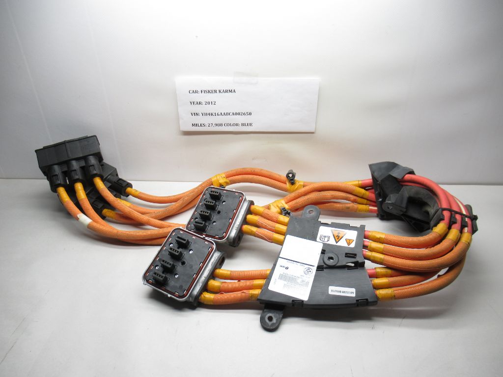 2012 Fisker Karma High Voltage Power Cable Wire Wiring Harness C131119204004 OEM