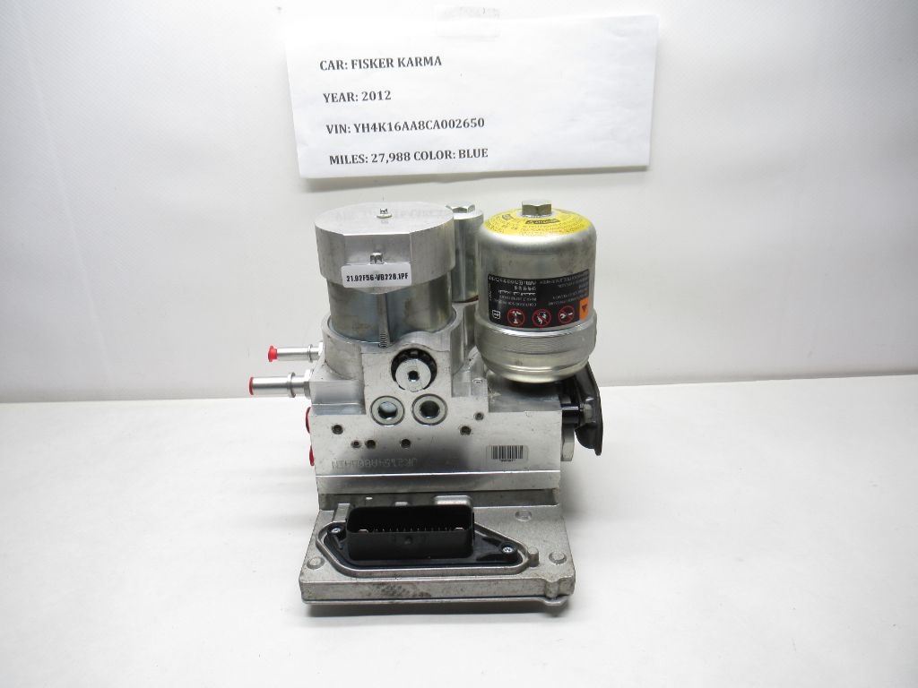 2012 Fisker Karma ABS Anti Lock Brake Pump Module C131125031001 OEM