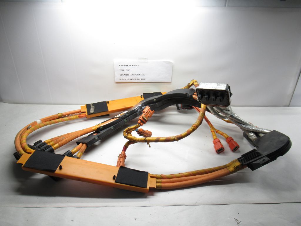 2012 Fisker Karma High Voltage Power Cable Wire Harness Wiring C131119203005 OEM