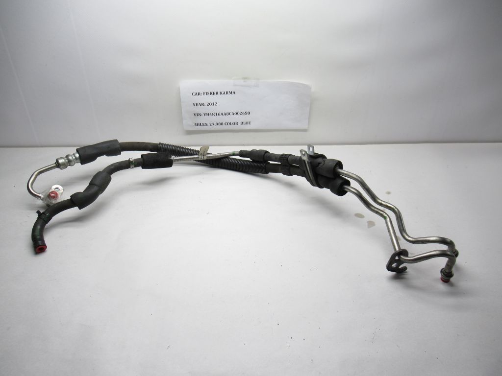 12 Fisker Karma Steering Fluid Oil Rack Pipe Hose Line Tube Set C131120414002 OE
