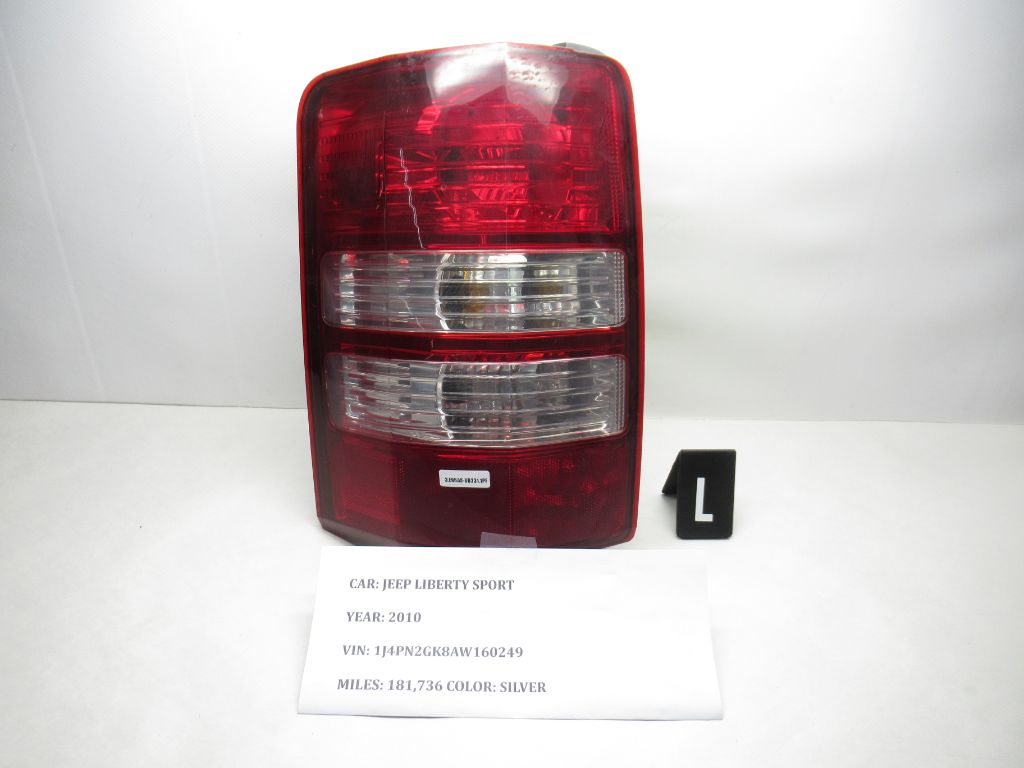 2008-2012 Jeep Liberty Left Driver Side Tail Light 55157347AC OEM