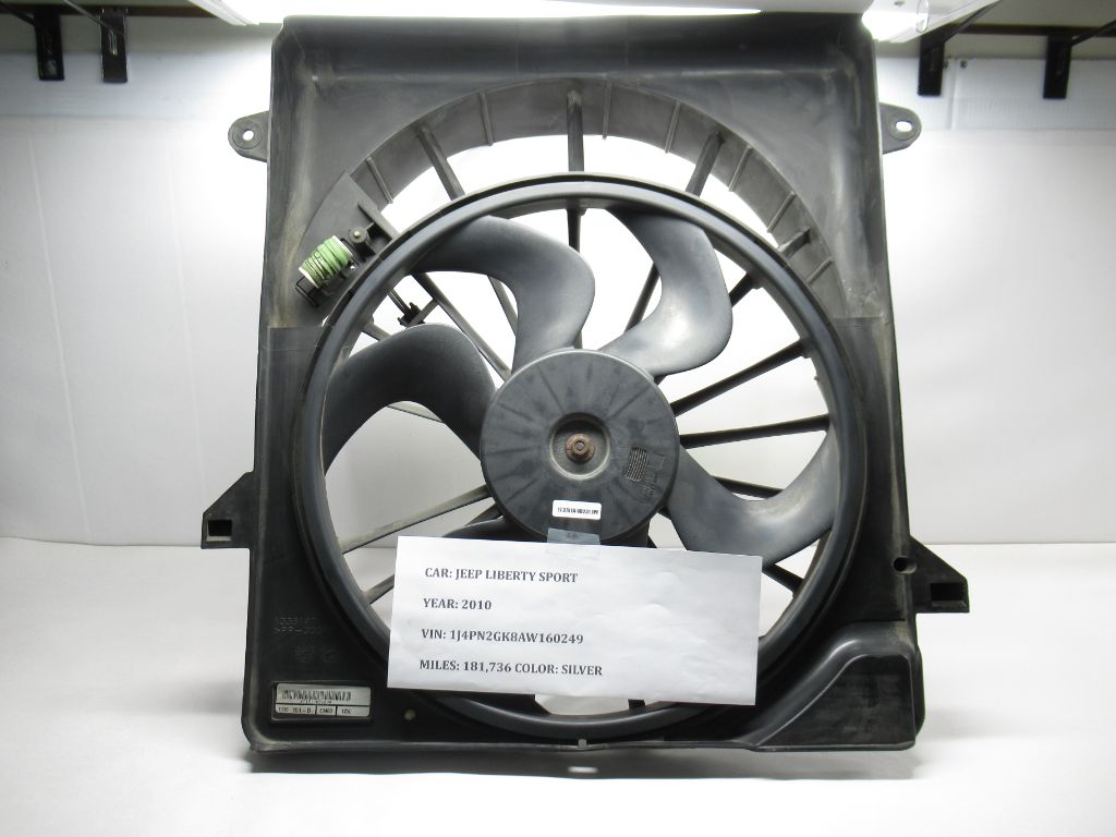 2008-2012 Jeep Liberty Engine Cooling Fan Assembly  68033228AA OEM