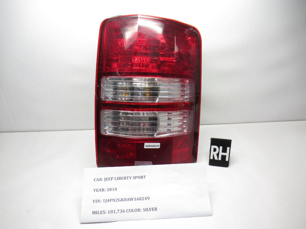 2008-2012 Jeep Liberty Right Tail Light 55157346AC OEM