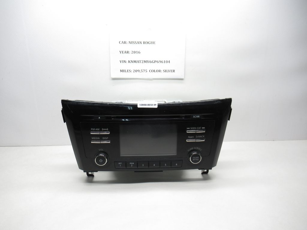 2015-2016 Nissan Rogue Radio CD Mp3 Player 281859TB0A OEM