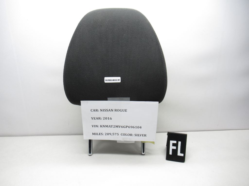 2016-2017 Nissan Rogue Front Left Headrest 86400-4BS0A OEM