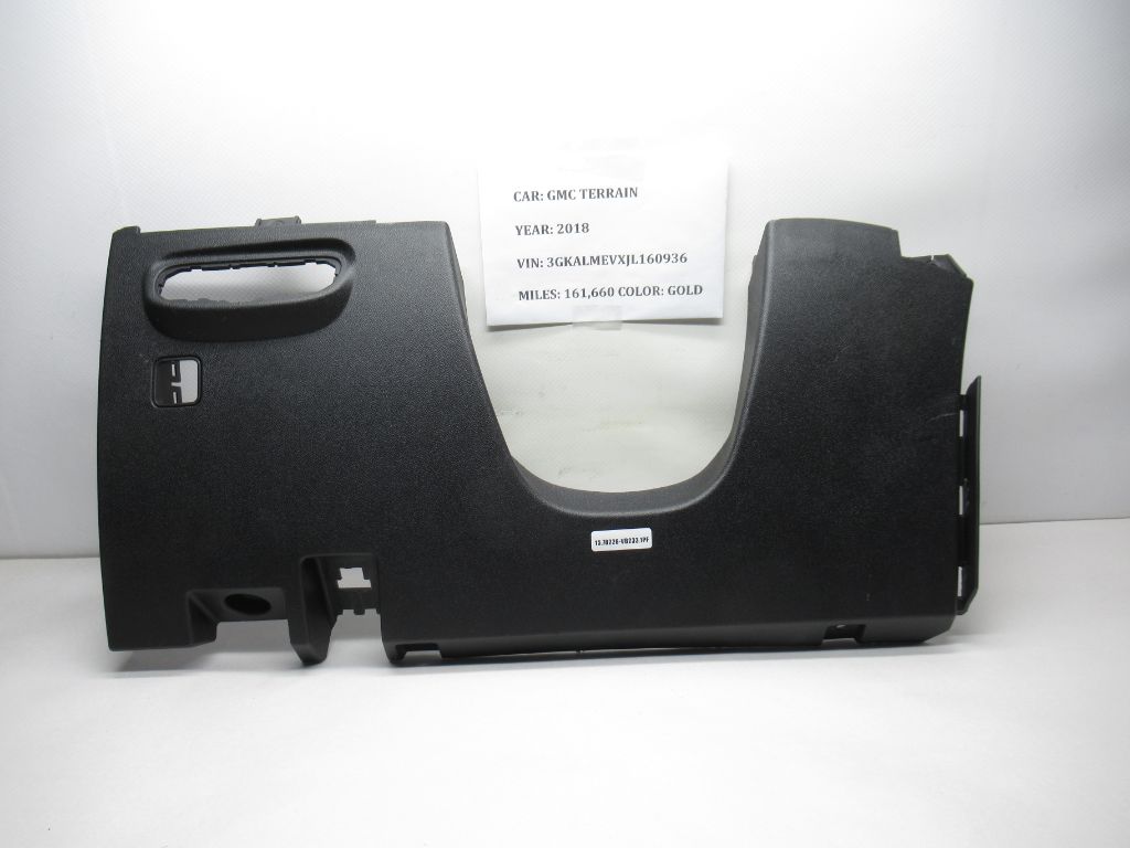 18-21 GMC Terrain Dash LH Steering Column Knee Bolster Cover Trim 23346800 OEM