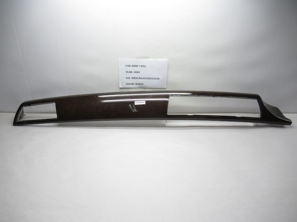 2002-2005 BMW 745i 745Li Dash Trim Molding Cover Bezel 47756 07308F2 OEM